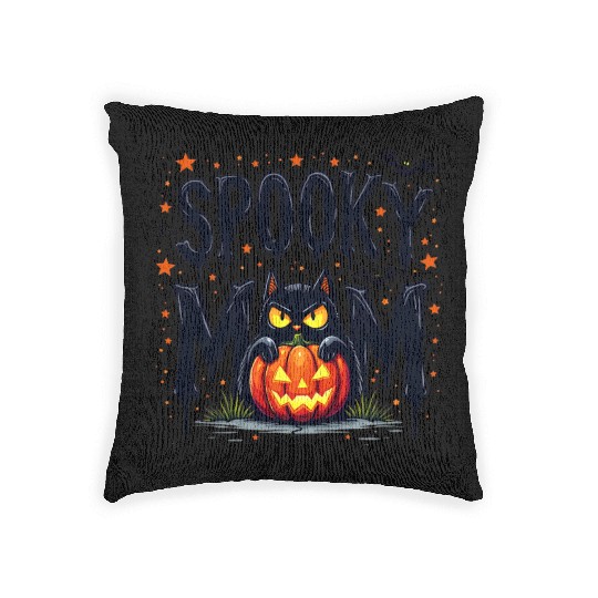 Spooky Season Woven Pillows