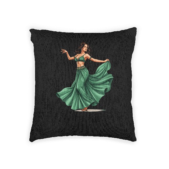 Belly Dancing Belly Dancer Belly Dance Classes Woven Pillows
