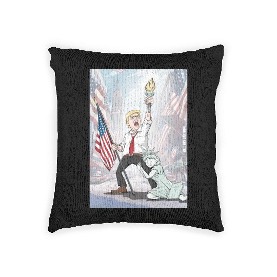 For the US, for the world, Trump must win. Woven Pillows