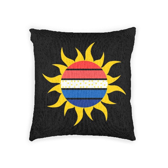 America's Rising Horizon Woven Pillows