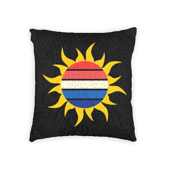 America's Rising Horizon Woven Pillows