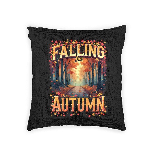 Embrace Seasonal Beauty Falling for Autumn Woven Pillows