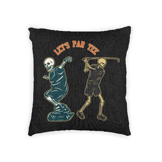 Woven Pillows Softstyle unisexe patineur squelette