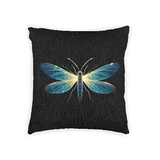 Moonlit Fireflies Woven Pillows