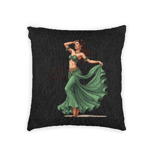 Belly Dancing Belly Dancer Belly Dance Classes Woven Pillows