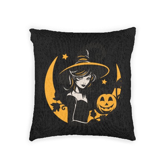 Witch Woven Pillows