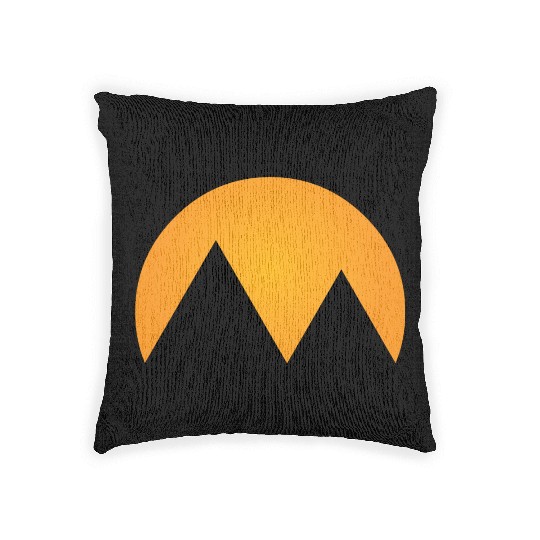 Mountain & Sunrise Woven Pillows