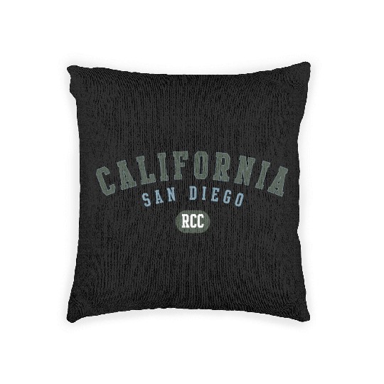 California San Diego RCC - Rider CityClub Woven Pillows