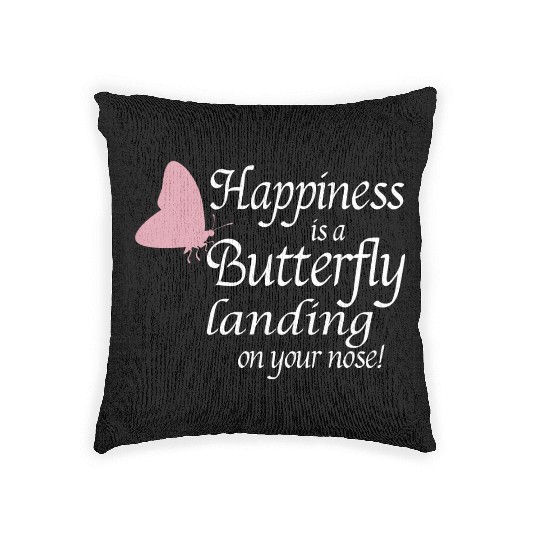 Butterfly Butterflies Insect Collector Entomology Woven Pillows