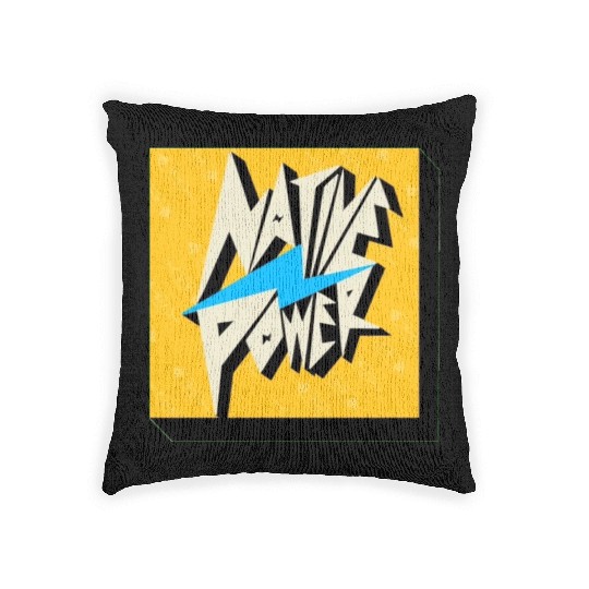 Indigenous People Logos Woven Pillows