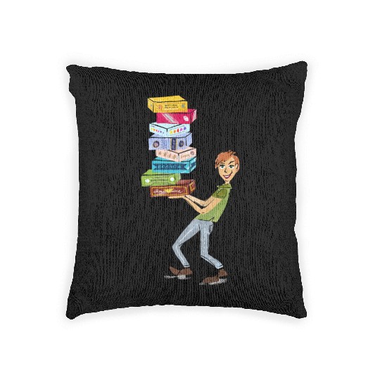 Board Game Fan Woven Pillows