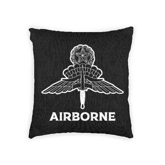 US Army Airborne: Leap into Valor. Woven Pillows