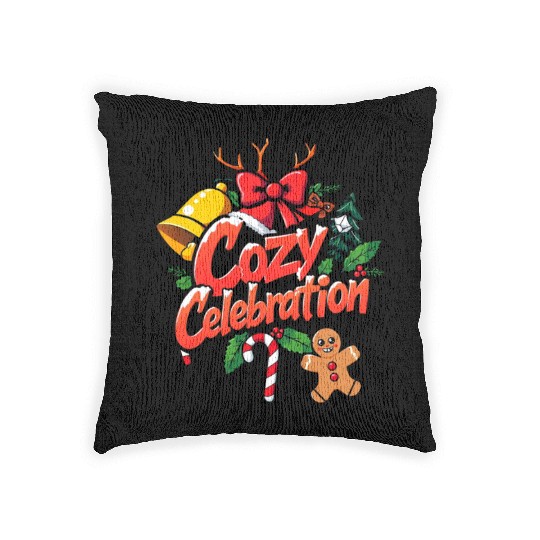 Cozy Holidays Woven Pillows