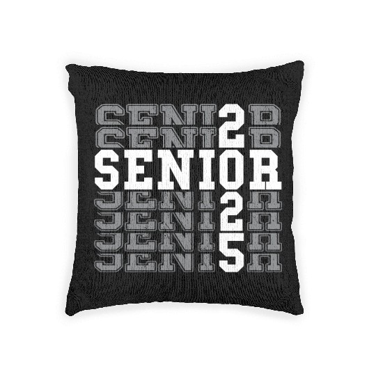 Class Of 2025 Senior 2025 Back To School Woven Pillows
