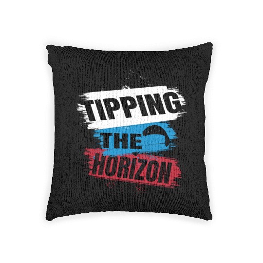 Tipping the Horizon Woven Pillows