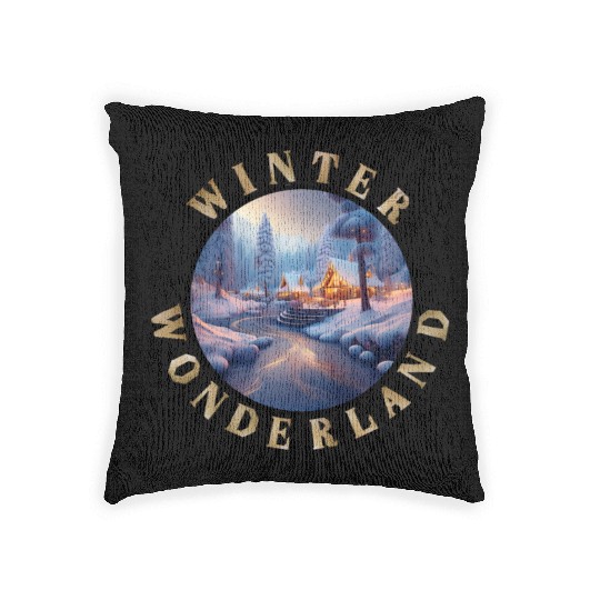 Winter Wonderland Woven Pillows