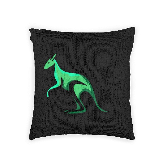 Jump into Style with Our Unique Kangaroo T Woven Pillows