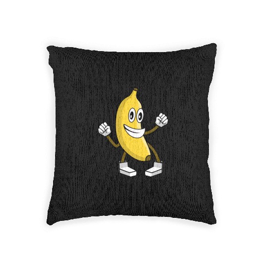 I'm a banana Woven Pillows
