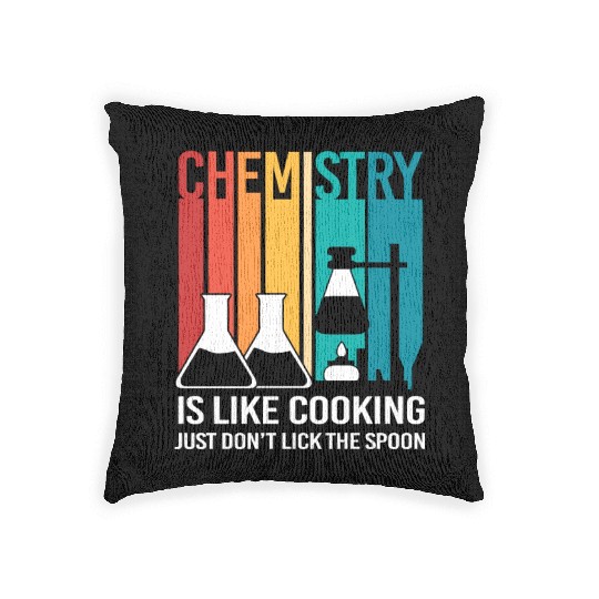Funny Organic Chemistry Is Like Cooking Woven Pillows