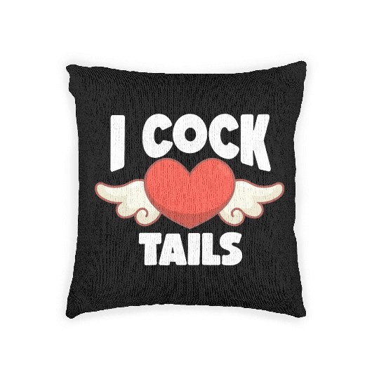 Funny I Love Cocktails 8 Woven Pillows