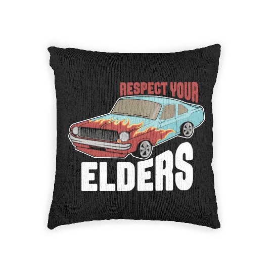 Funny Car Guy 2 Woven Pillows