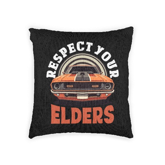 Funny Car Guy 8 Woven Pillows