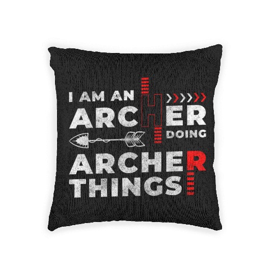 Archery Sports Bow Accuracy Quiver Woven Pillows