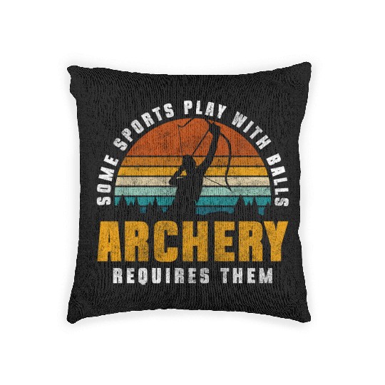 Archer Sports Bow Archery Bow Woven Pillows