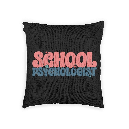 School Psychologist Woven Pillows