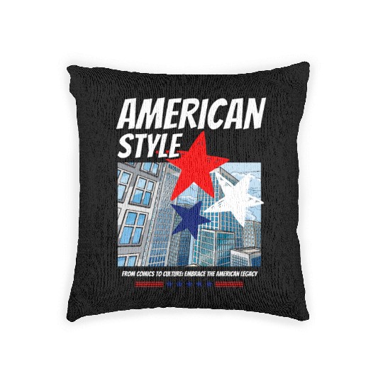 From Comics to Culture: Embrace the American style Woven Pillows