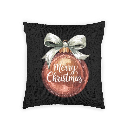 Merry Christmas, Christmas Retro Woven Pillows
