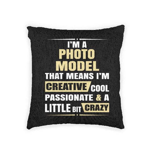 Photo Model Creative Cool And Crazy Woven Pillows