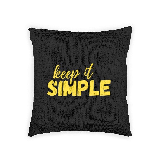 Keep it Simple Woven Pillows