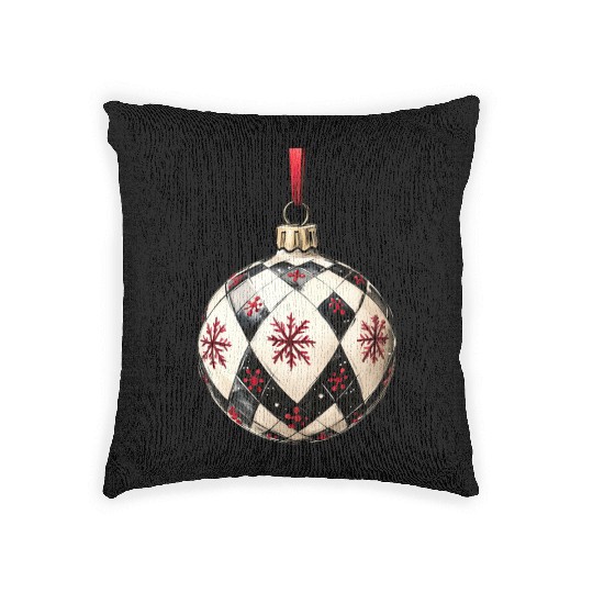 Merry Christmas, Christmas Vintage Woven Pillows