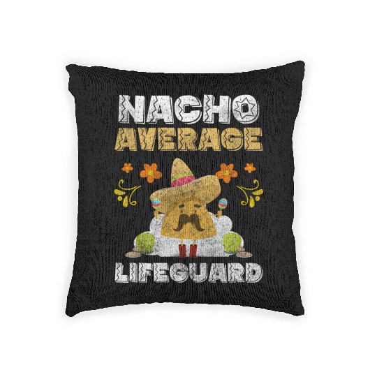 Lifeguards Job Volunteering Swimming Trunks Woven Pillows