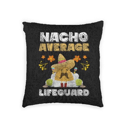 Lifeguards Job Volunteering Swimming Trunks Woven Pillows