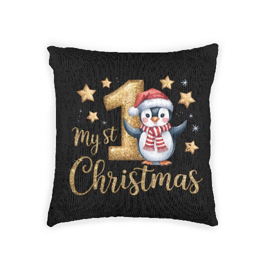 Merry Christmas, Christmas Retro Woven Pillows
