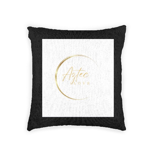 aztec love Woven Pillows