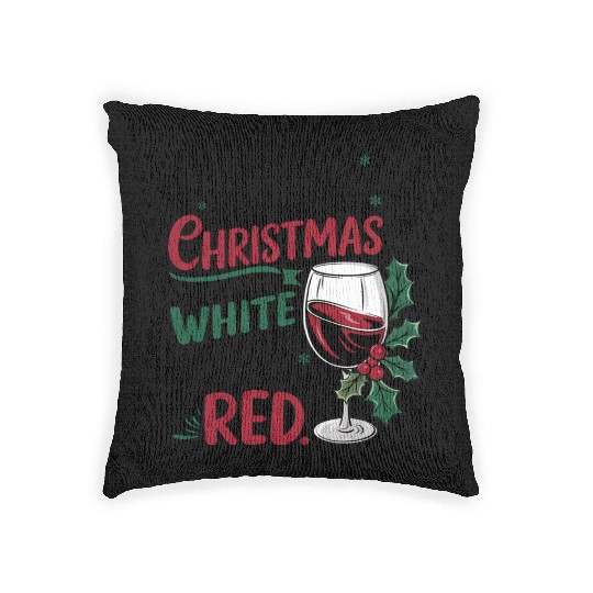 Im dreaming of a white Christmas Woven Pillows