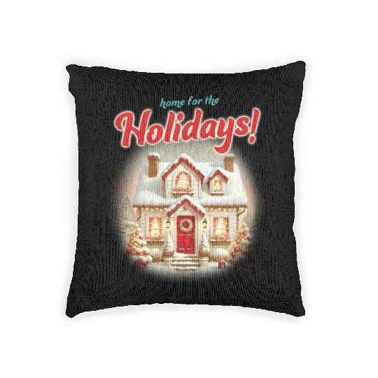 Home for the Holidays Woven Pillows