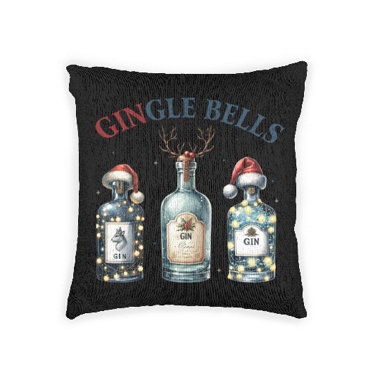 Merry Christmas, Christmas Vintage Woven Pillows