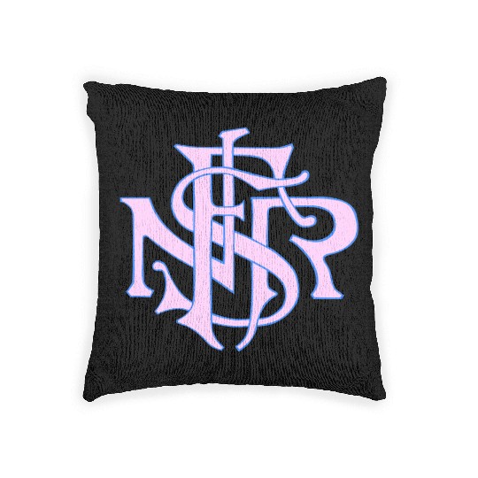 Our Lady of the Rosary of Fátima - NSRF monogram Woven Pillows
