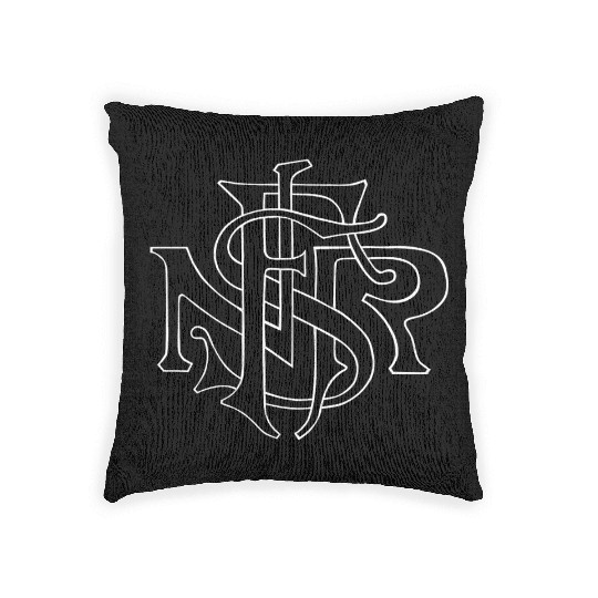 Our Lady of the Rosary of Fátima - NSRF monogram Woven Pillows