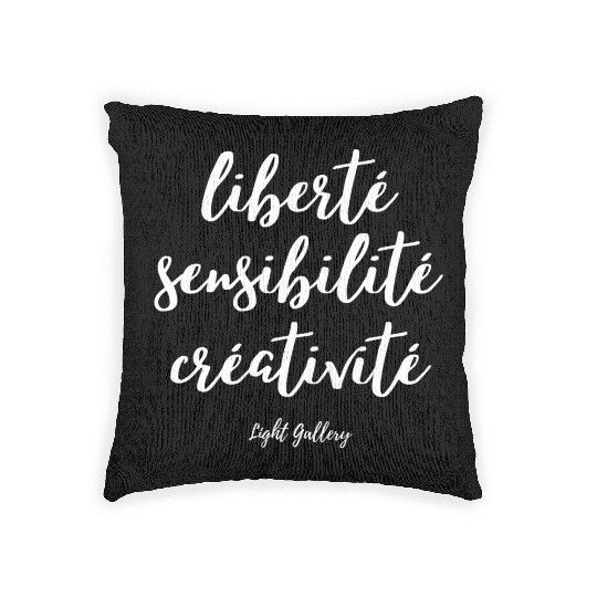 Liberty sensitivity creativity Woven Pillows