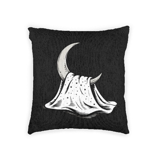 Sleepy Moon Woven Pillows