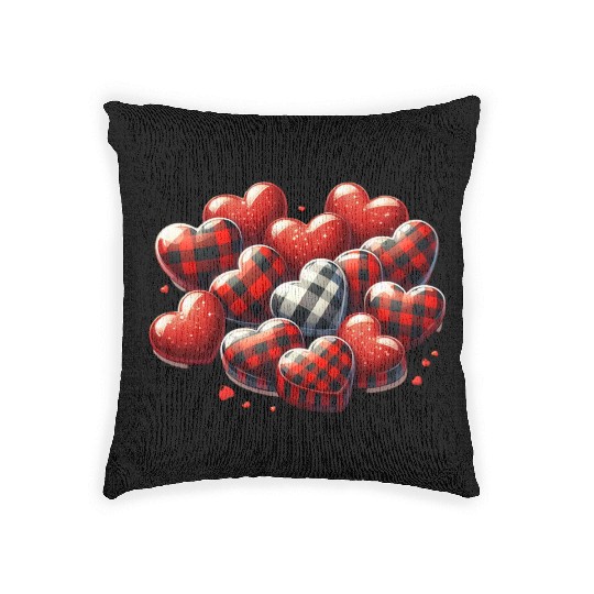 Valentines Day, Valentine Retro Woven Pillows