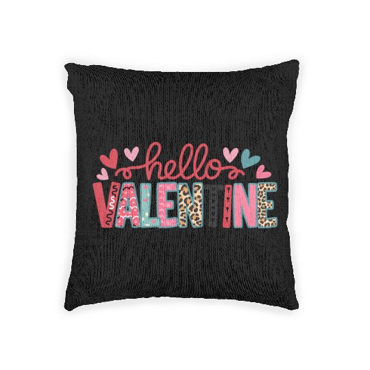 Valentines Day, Valentine Retro Woven Pillows