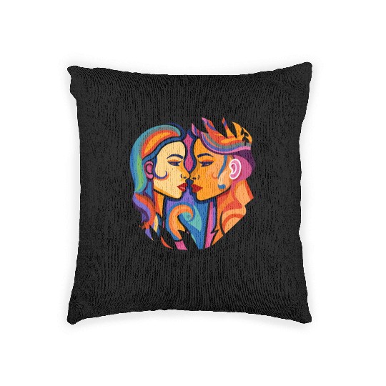 Love is Love, LGBTQIA+ Support Woven Pillows