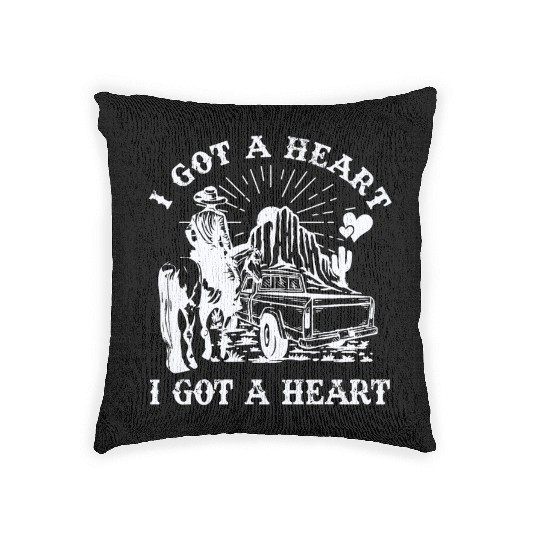 I Got A Heart Like A Truck Woven Pillows