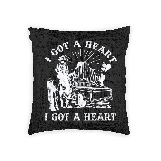 I Got A Heart Like A Truck Woven Pillows